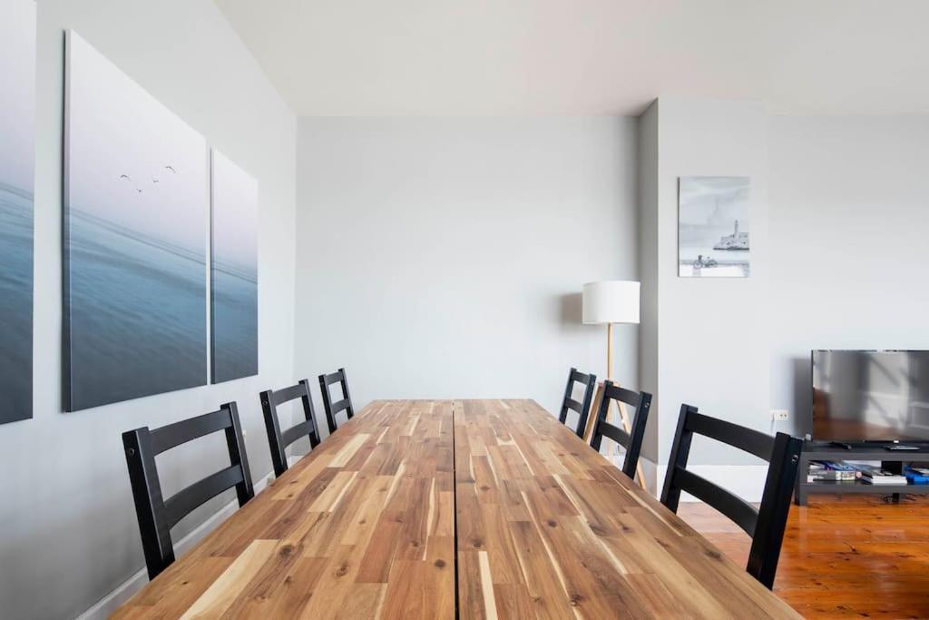 Apartamento Centrico Atico Frente Al Mar Vigo Exterior foto