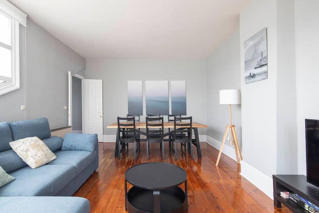 Apartamento Centrico Atico Frente Al Mar Vigo Exterior foto