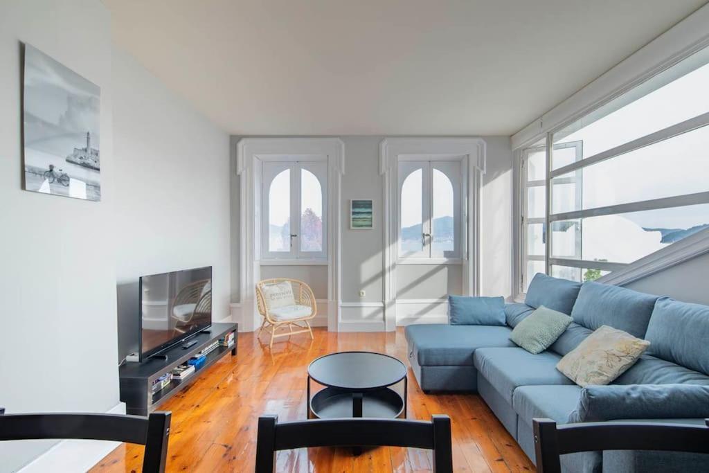Apartamento Centrico Atico Frente Al Mar Vigo Exterior foto